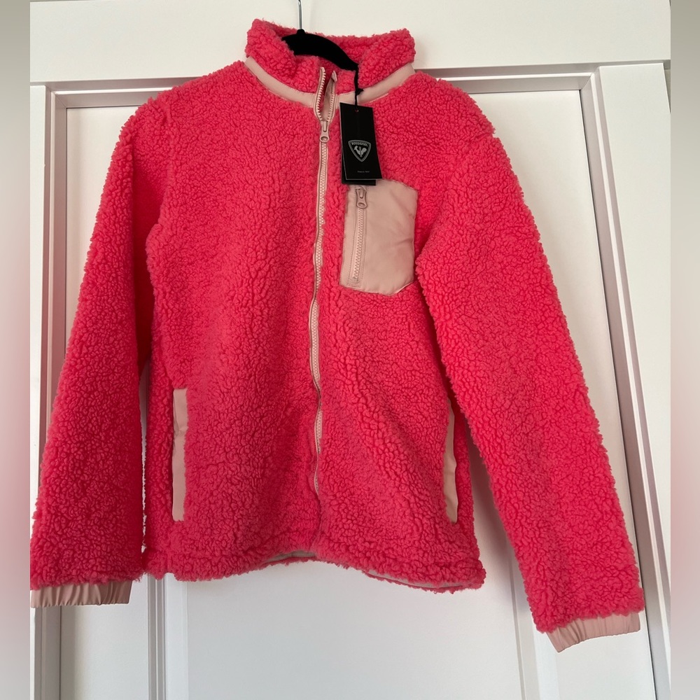 Rossignol JUNIORS' FLEECE JACKET  Pink Size 14